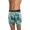 imageJockey Mens Underwear RapidCool 10quot Midway BriefGreen Neo Clouds