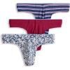Funky Marina Floral/Red Pear/Soft Blue Fall Stripe
