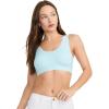 imageJockey Womens Bra Seamfree Stretch Tank Strap BraletteEcho Blue