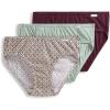 imageJockey Womens Underwear Plus Size Elance Bikini  3 PackDeep SangriaGallant GeoDried Sage