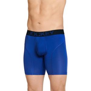 imageJockey Mens Underwear RapidCool 9quot Boxer BriefBright Blue