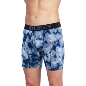imageJockey Mens Underwear RapidCool 9quot Boxer BriefStatocumulus Clouds