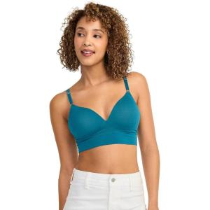 imageJockey Womens Bra Seamfree Smooth TShirt BraletteReally Teal