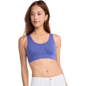 imageJockey Womens Bra Seamfree Stretch Tank Strap BraletteFuture Dusk