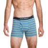 imageJockey Mens Underwear Lightweight Cotton Blend 5quot Boxer Brief  4 PackTeal SlateDaring Stripe BluesSpearmintTrue Navy
