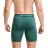 imageJockey Mens Underwear Mens Boxer Briefs With Pouch Sport Stability Microfiber 9quot Long Leg Boxer BriefAmazon