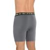 imageJockey Mens Underwear Mens Boxer Briefs With Pouch Sport Stability Microfiber 9quot Long Leg Boxer BriefVulcan