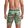 imageJockey Mens Underwear Mens Boxer Briefs With Pouch Sport Stability Microfiber 9quot Long Leg Boxer BriefWavelength