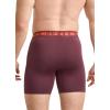 imageJockey Mens Underwear Sport Stability Pouch Microfiber 6quot Boxer BriefBlack Currant