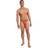 imageJockey Mens Underwear Sport Stability Pouch Microfiber String BikiniOrange Blaze