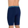 imageJockey Sport Mens Underwear Stability Pouch Microfiber 11quot Quad ShortJust Past Midnight