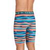 imageJockey Sport Mens Underwear Stability Pouch Microfiber 11quot Quad ShortSunrise Horizon Stripe