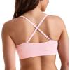 imageJockey Womens Bra Seamfree Light Support BralettePink Opal