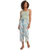 imageJockey Womens Sleepwear Organic Cotton Stretch CapriPink Artistic Palm