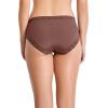 imageJockey Womens Underwear Soft Stretch Lace Microfiber HipsterTuscan Brown
