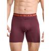 imageJockey Mens Underwear Sport Stability Pouch Microfiber 6quot Boxer BriefBlack Currant