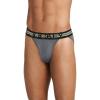 imageJockey Mens Underwear Sport Stability Pouch Microfiber String BikiniVulcan Grey