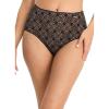 imageJockey Womens Underwear No Panty Line Promise Tactel Hip BriefFawning Almond Geo