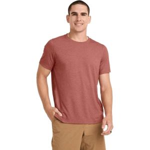 imageJockey Mens Activewear EVERACTIVE Crew Neck TeeAutumn Chestnut Heather