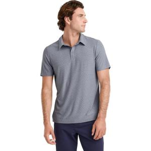 imageJockey Mens Activewear EVERACTIVE PoloGrey Dash Dot Heather