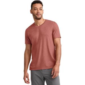 imageJockey Mens Activewear EVERACTIVE VNeck TeeAutumn Chestnut Heather