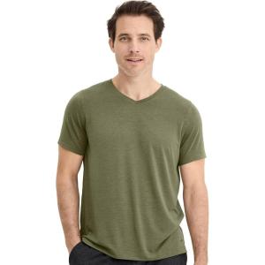 imageJockey Mens Activewear EVERACTIVE VNeck TeeMilitary Green Heather