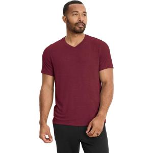 imageJockey Mens Activewear EVERACTIVE VNeck TeeRed Pear Heather