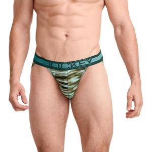 imageJockey Mens Underwear Sport Stability Pouch Microfiber String BikiniWavelength