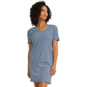 imageJockey Womens Sleepwear Organic Cotton Stretch Sleep ShirtFeeder Stripe