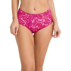 imageJockey Womens Underwear No Panty Line Promise Tactel Hip BriefBold Palm Line