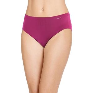 imageJockey Womens Underwear No Panty Line Promise Tactel Hip BriefFab Fuchsia