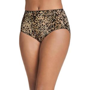 imageJockey Womens Underwear No Panty Line Promise Tactel Hip BriefIconic Cheetah