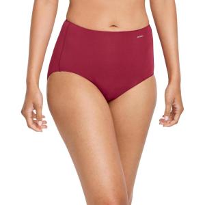 imageJockey Womens Underwear No Panty Line Promise Tactel Hip BriefRed Pear