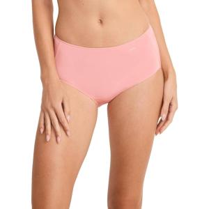 imageJockey Womens Underwear No Panty Line Promise Tactel Hip BriefSunrise Peach