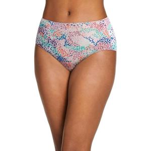 imageJockey Womens Underwear No Panty Line Promise Tactel Hip BriefTempest Leopard