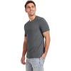 imageJockey Mens Casualwear Made2Fit Crew Neck TShirtBattleship Grey