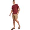 imageJockey Mens Casualwear Made2Fit Crew Neck TShirtDeep Cranberry