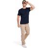 imageJockey Mens Casualwear Made2Fit Crew Neck TShirtTrue Navy