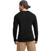imageJockey Mens Casualwear Made2Fit Long Sleeve Crew Neck TShirtBlack