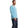 imageJockey Mens Casualwear Made2Fit Long Sleeve Crew Neck TShirtCoastline