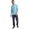 imageJockey Mens Casualwear Made2Fit Long Sleeve Crew Neck TShirtCoastline
