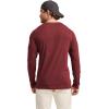 imageJockey Mens Casualwear Made2Fit Long Sleeve Crew Neck TShirtCranberry