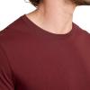 imageJockey Mens Casualwear Made2Fit Long Sleeve Crew Neck TShirtCranberry