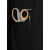 imageJockey Mens Scrubs Mens Seven Pocket Stretch Scrub PantBlack
