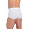 imageJockey Mens Underwear Big Man Pouch Brief  2 PackWhite