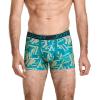 imageJockey Mens Underwear Chafe Proof Pouch Microfiber 3quot Trunk  3 PackNorthern LightAbstract TractionTrue Navy