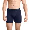imageJockey Mens Underwear Chafe Proof Pouch Ultra Soft Modal 6quot Boxer Brief  3 PackOpulent JadeJockey BlueCove