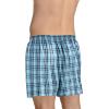 imageJockey Mens Underwear Classics Full Cut 5quot Boxer  3 PackTeal Bold PlaidBeach Foam WeaveGreen and Bold Plaid