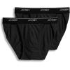 imageJockey Mens Underwear Mens Elance String Bikini  2 PackBlack