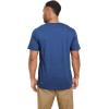 imageJockey Outdoors Mens Casualwear Heritage Graphic Short Sleeve TShirtMarina Blue Heather